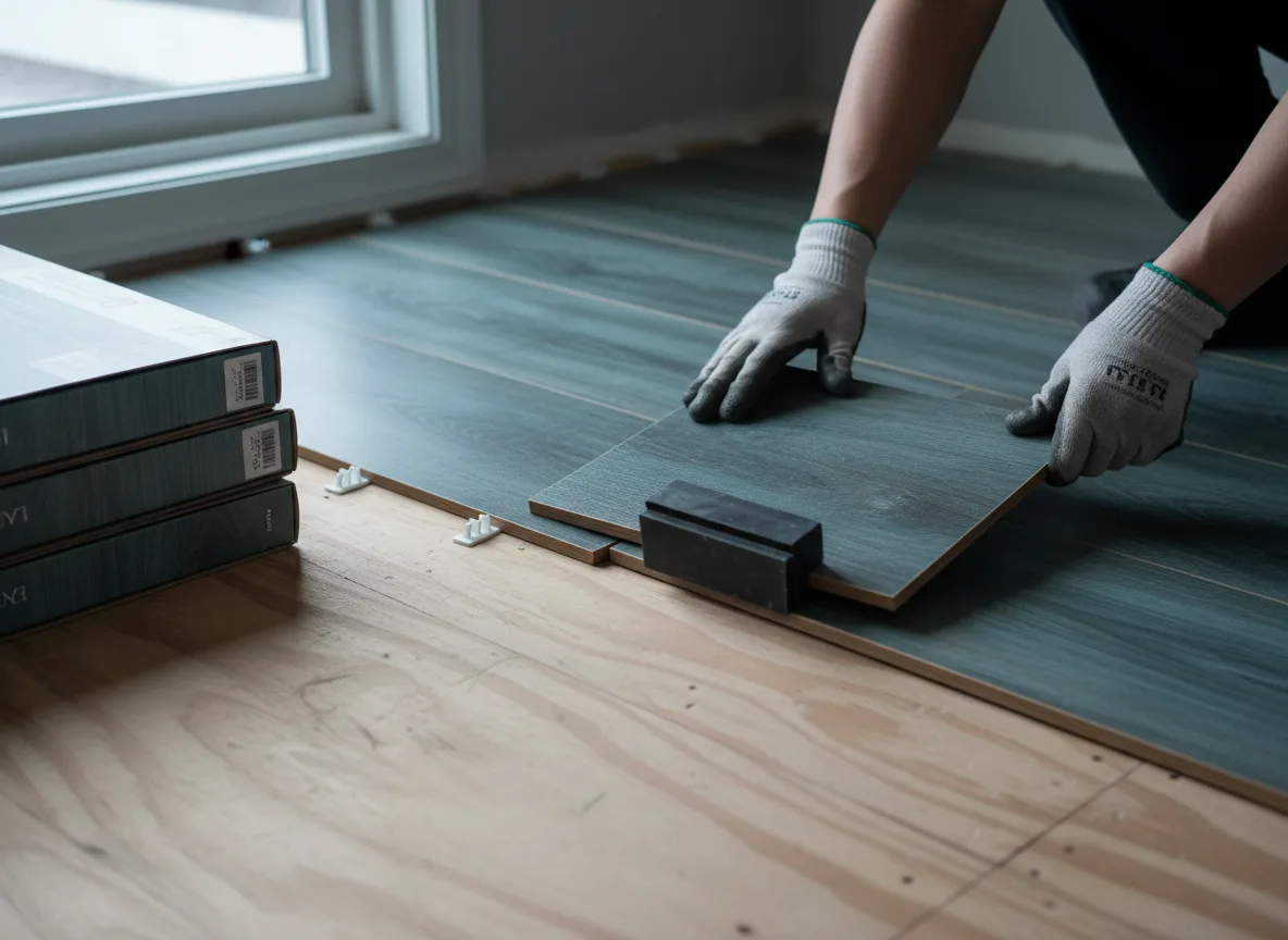 Luxury Vinyl Plank Installation company in Kenney, IL